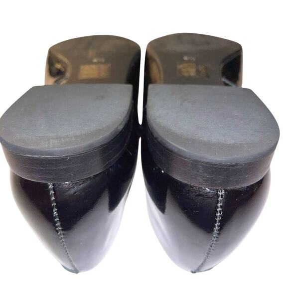 Marc Joseph NYC Bianca CT Black Patent Leather Flats Size 6.5 - Picture 5 of 9